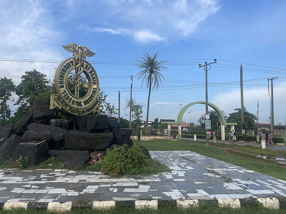 The main gate, UBTH
